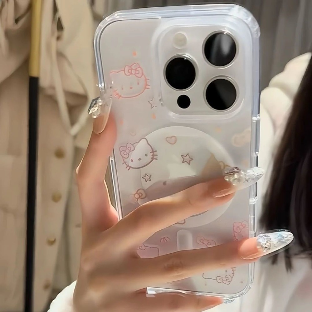Mobile Tech Accessories - Coque de téléphone magnétique créative et